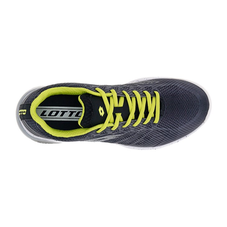 Zapatillas Tenis Lotto Mirage 300 III CLY Hombre Negras Blancas Verde | JH196609A9