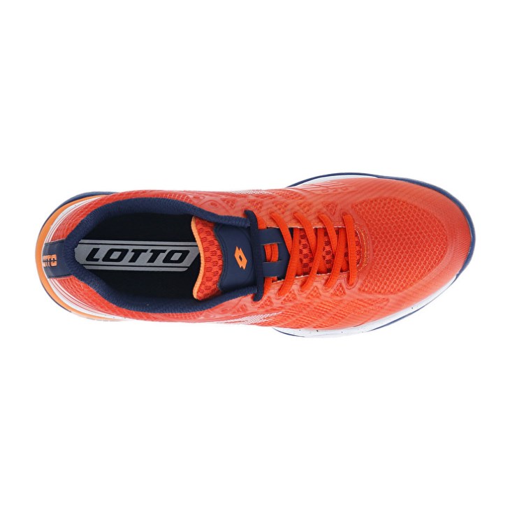 Zapatillas Tenis Lotto Mirage 300 III SPD Hombre Naranjas Blancas | MT039643F7