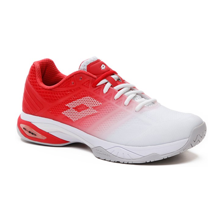 Zapatillas Tenis Lotto Mirage 300 II SPD Hombre Rojas Blancas | CV299899J8