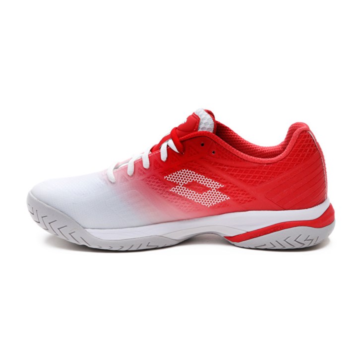 Zapatillas Tenis Lotto Mirage 300 II SPD Hombre Rojas Blancas | CV299899J8