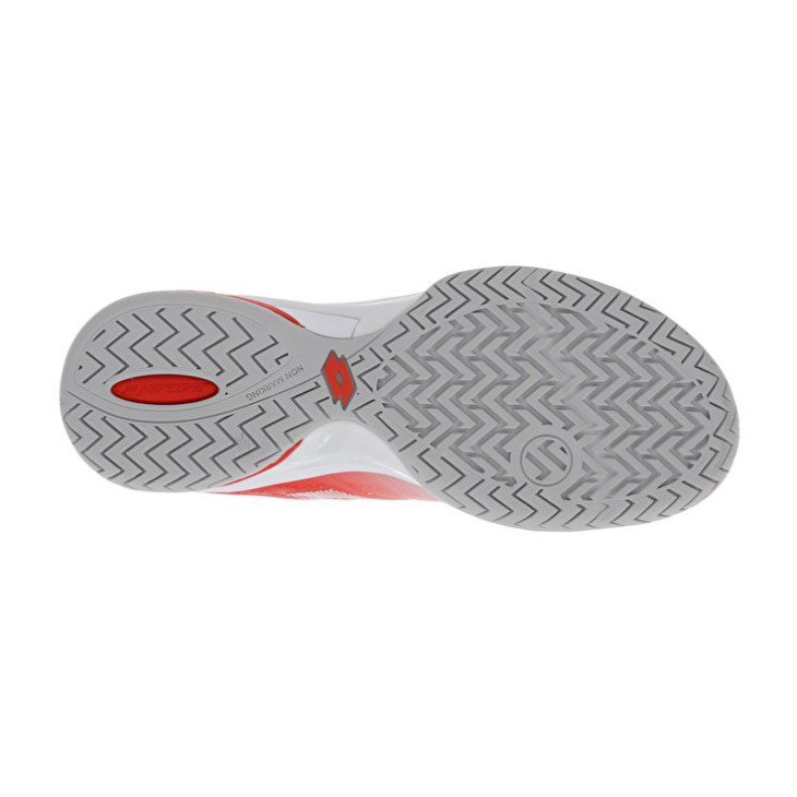 Zapatillas Tenis Lotto Mirage 300 II SPD Hombre Rojas Blancas | CV299899J8