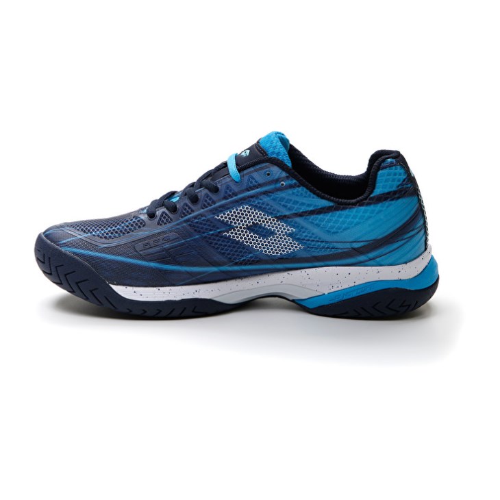 Zapatillas Tenis Lotto Mirage 300 SPD Hombre Azul Marino Azules Blancas Azules | TO797419I2
