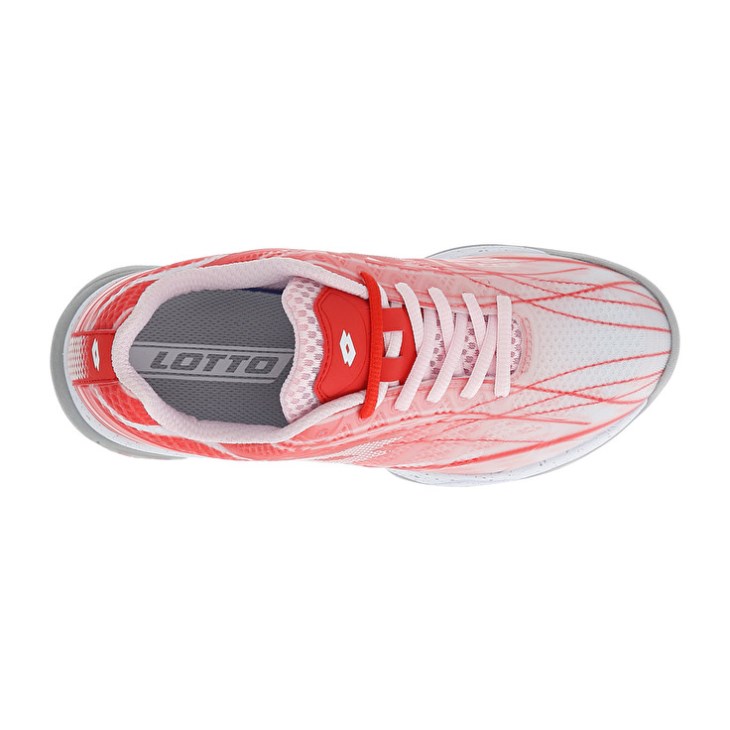 Zapatillas Tenis Lotto Mirage 300 SPD W Mujer Rosas Blancas Rojas | PT931753H5