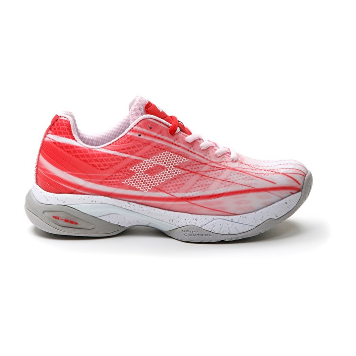 Zapatillas Tenis Lotto Mirage 300 SPD W Mujer Rosas Blancas Rojas | PT931753H5