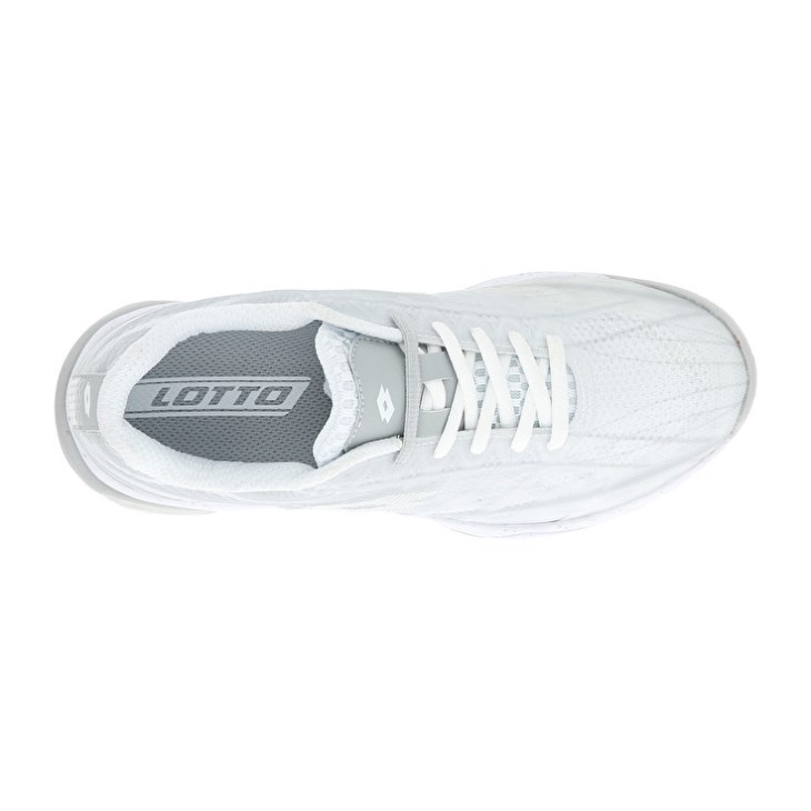Zapatillas Tenis Lotto Mirage 300 SPD W Mujer Blancas Plateadas | LG195279T9