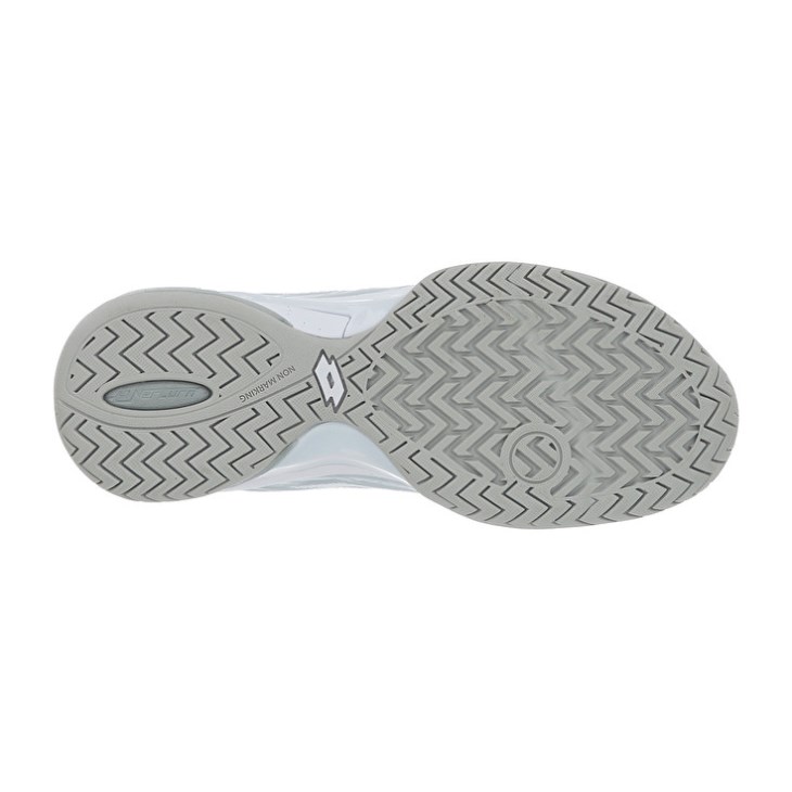 Zapatillas Tenis Lotto Mirage 300 SPD W Mujer Blancas Plateadas | LG195279T9