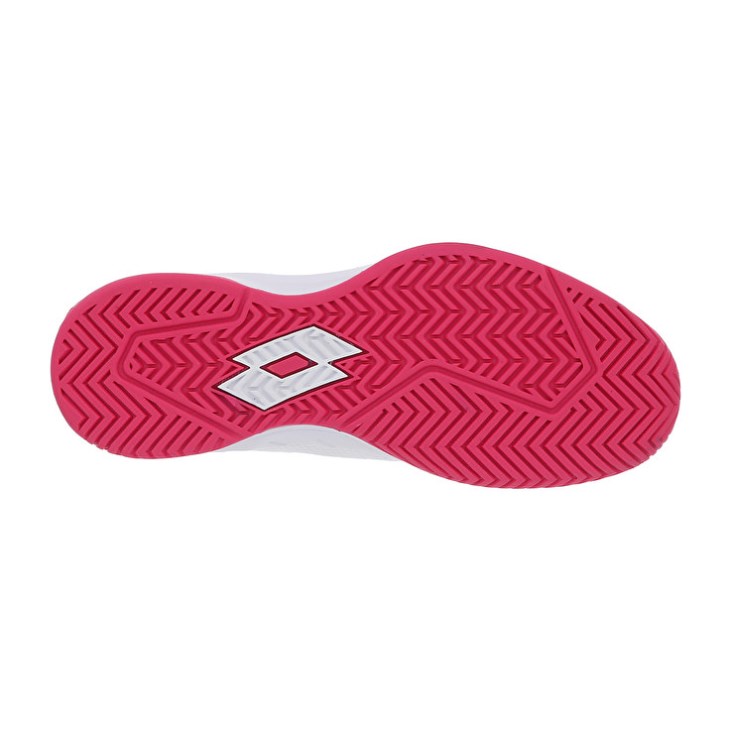 Zapatillas Tenis Lotto Mirage 600 ALR W Mujer Blancas Plateadas Rosas | DK603990J4