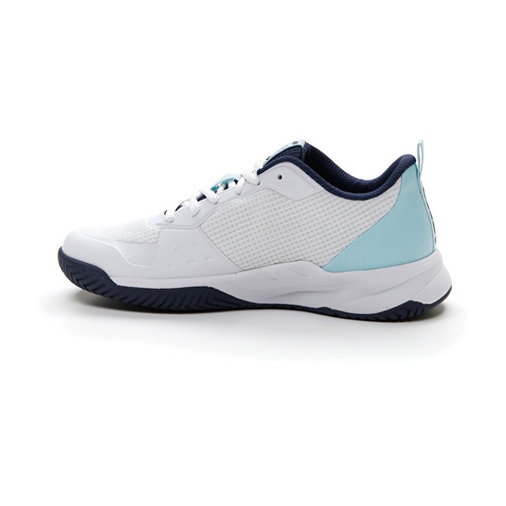 Zapatillas Tenis Lotto Mirage 600 ALR W Mujer Blancas Azules Azul Marino Azules | WU479507U4