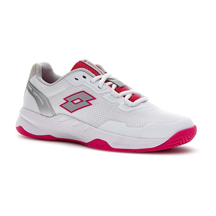 Zapatillas Tenis Lotto Mirage 600 III ALR W Mujer Blancas Rojas | DL935673I9