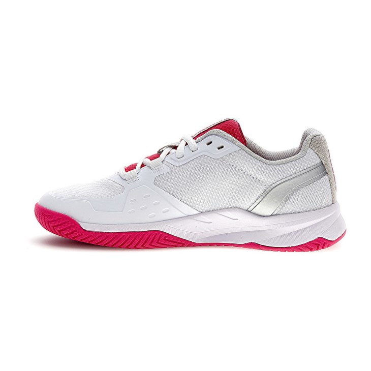 Zapatillas Tenis Lotto Mirage 600 III ALR W Mujer Blancas Rojas | DL935673I9