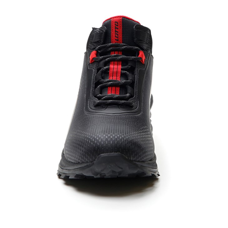 Zapatillas Trail Running Lotto Moonrun 300 II Mid HD Hombre Negras | UL510981M3