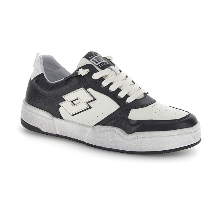 Zapatillas de Baloncesto Lotto Hoop Stars Block Hombre Blancas Gris Oscuro | EA684308E9
