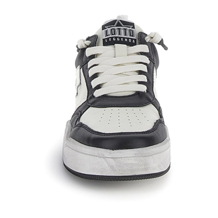 Zapatillas de Baloncesto Lotto Hoop Stars Block Hombre Blancas Gris Oscuro | EA684308E9
