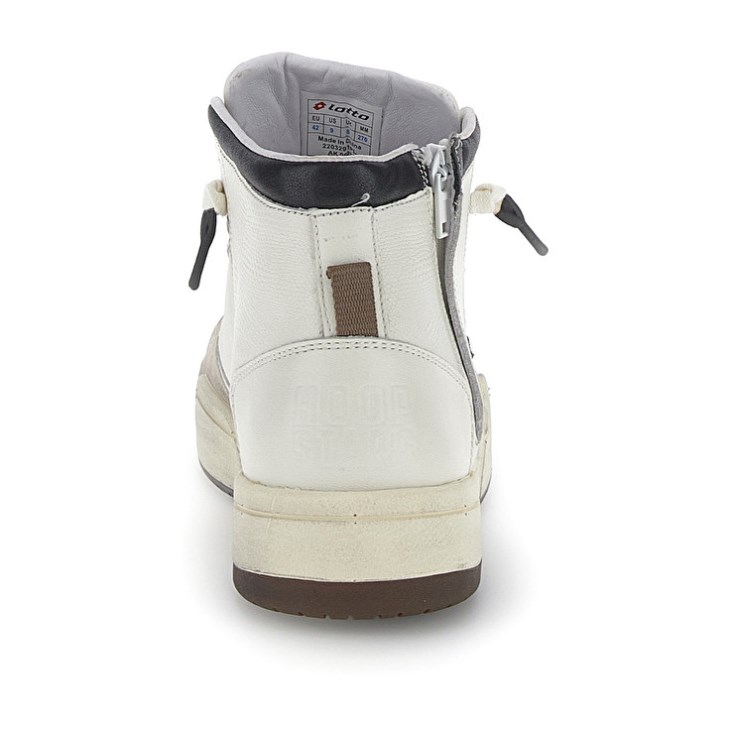 Zapatillas de Baloncesto Lotto Hoop Stars High Suede Hombre Blancas | KW713771N9