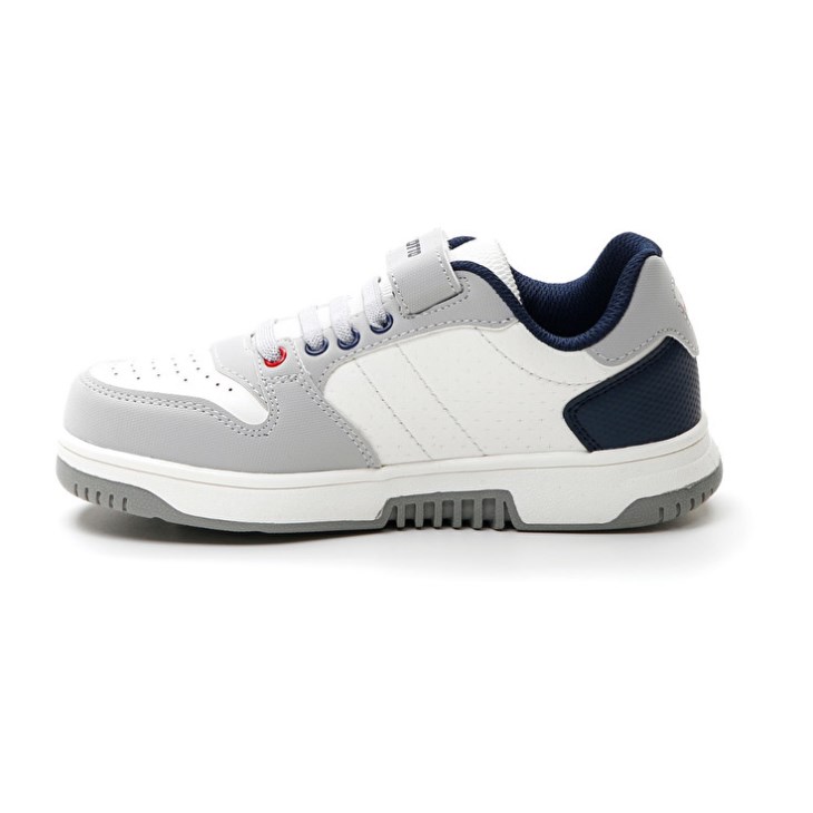 Zapatillas de Baloncesto Lotto Rocket AMF II CL S Niños Blancas Gris | EV325762K9