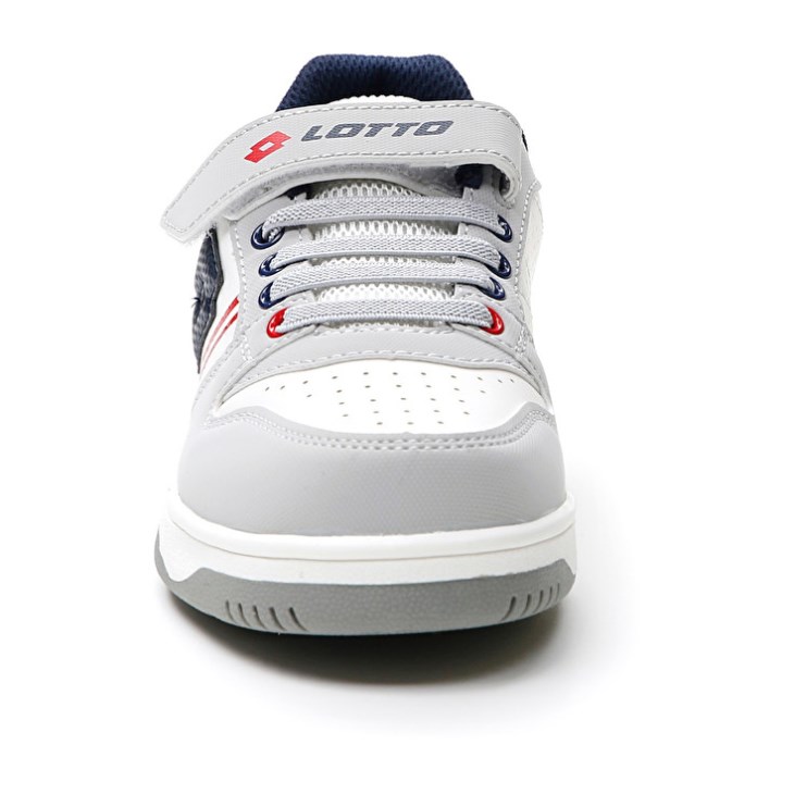 Zapatillas de Baloncesto Lotto Rocket AMF II CL S Niños Blancas Gris | EV325762K9