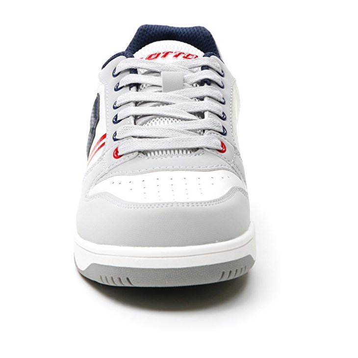 Zapatillas de Baloncesto Lotto Rocket AMF II JR Niños Blancas Azul Marino | HX986908V3