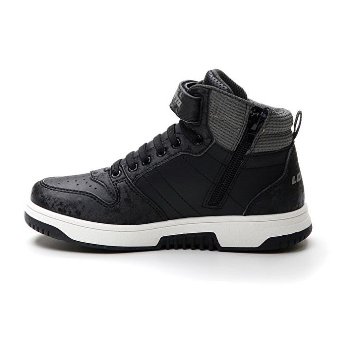 Zapatillas de Baloncesto Lotto Rocket AMF III Mid Stud CL S Niños Negras | TD099889J6