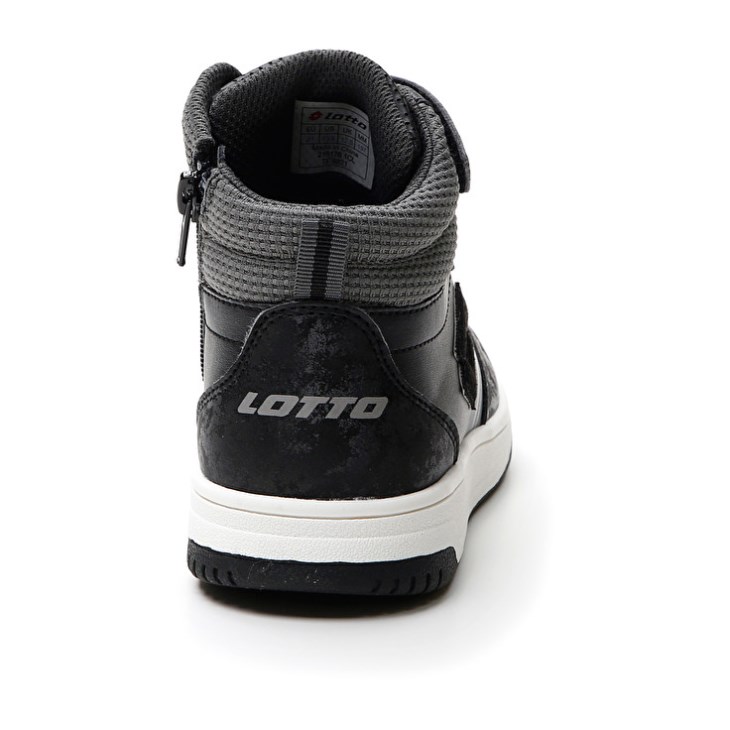 Zapatillas de Baloncesto Lotto Rocket AMF III Mid Stud CL S Niños Negras | TD099889J6