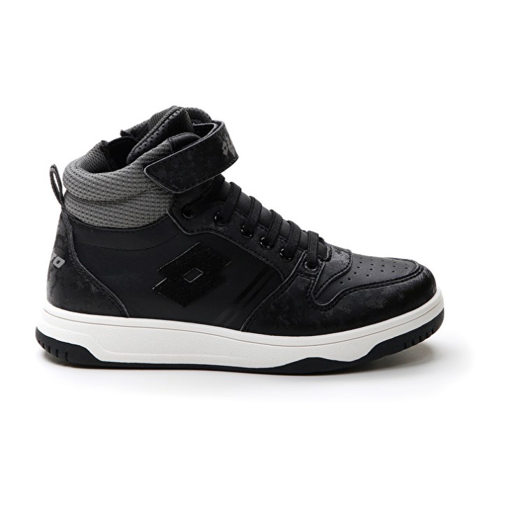 Zapatillas de Baloncesto Lotto Rocket AMF III Mid Stud CL S Niños Negras | TD099889J6