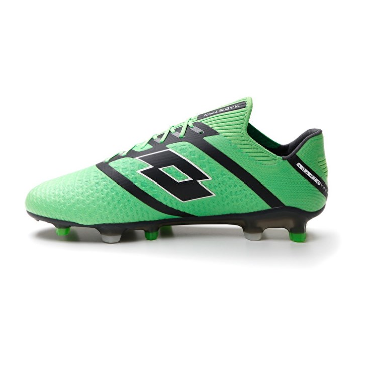 Zapatos De Fútbol Lotto Maestro 100 IV FG Hombre Verde Gris Oscuro | GK618131A2
