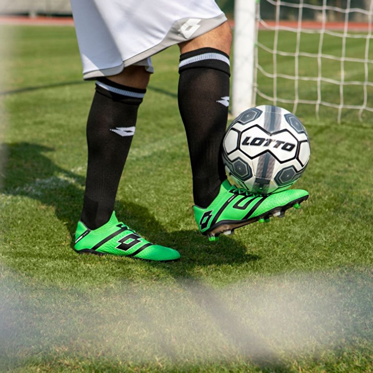 Zapatos De Fútbol Lotto Maestro 100 IV FG Hombre Verde Gris Oscuro | GK618131A2