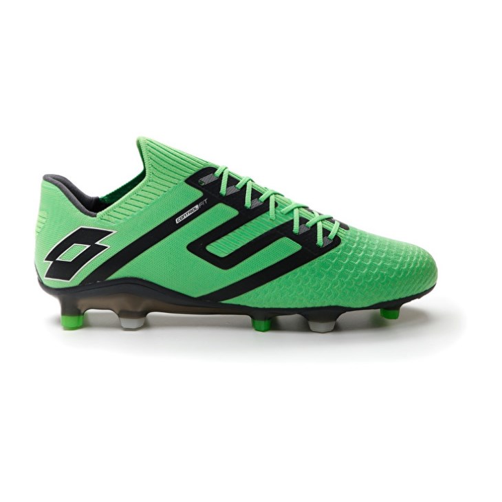 Zapatos De Fútbol Lotto Maestro 100 IV FG Hombre Verde Gris Oscuro | GK618131A2