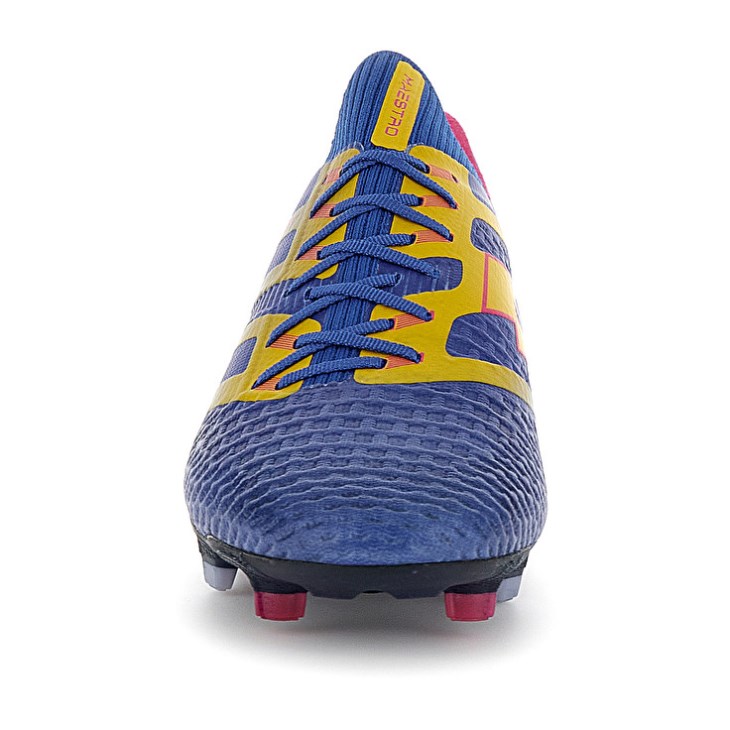 Zapatos De Fútbol Lotto Maestro 100 IV FG Hombre Azules Amarillo | AT531653D4
