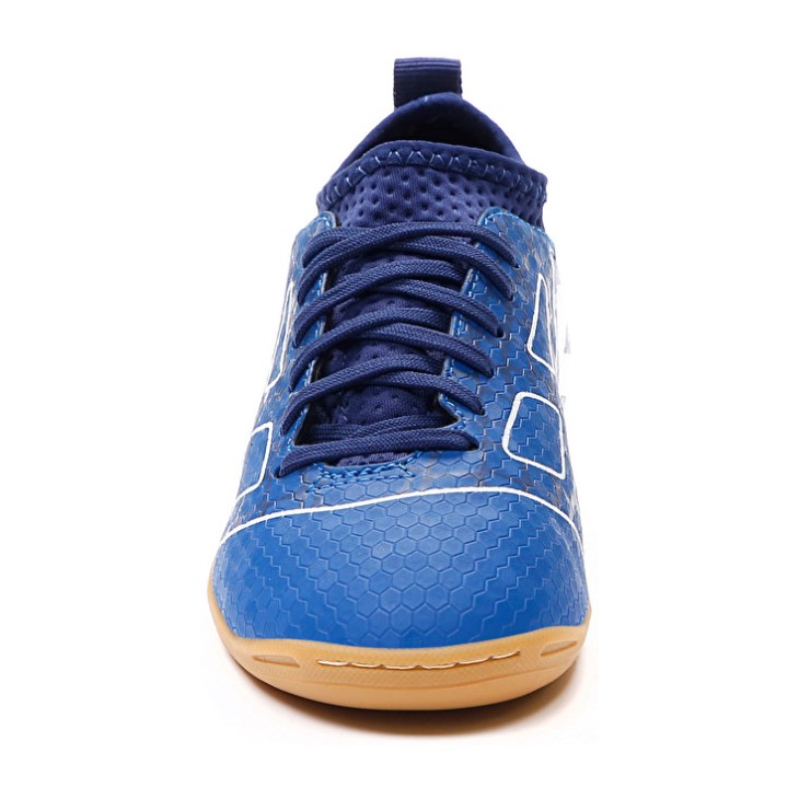 Zapatos De Fútbol Lotto Maestro 700 III ID JR Niños Azules Blancas Azules | AD538763V6