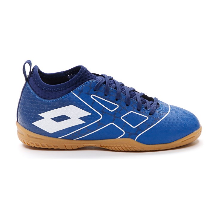 Zapatos De Fútbol Lotto Maestro 700 III ID JR Niños Azules Blancas Azules | AD538763V6