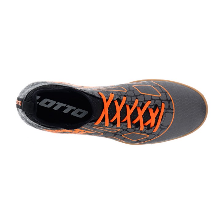 Zapatos De Fútbol Lotto Maestro 700 II ID Hombre Gris Oscuro Naranjas | GT719291G6