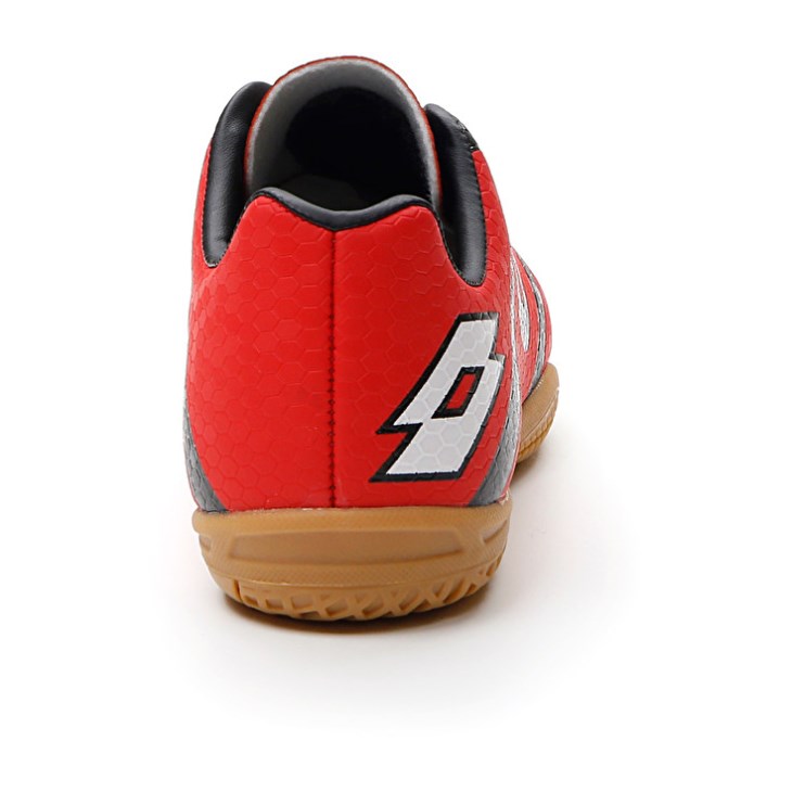 Zapatos De Fútbol Lotto Maestro 700 IV ID JR Niños Rojas Negras | AK030133C4