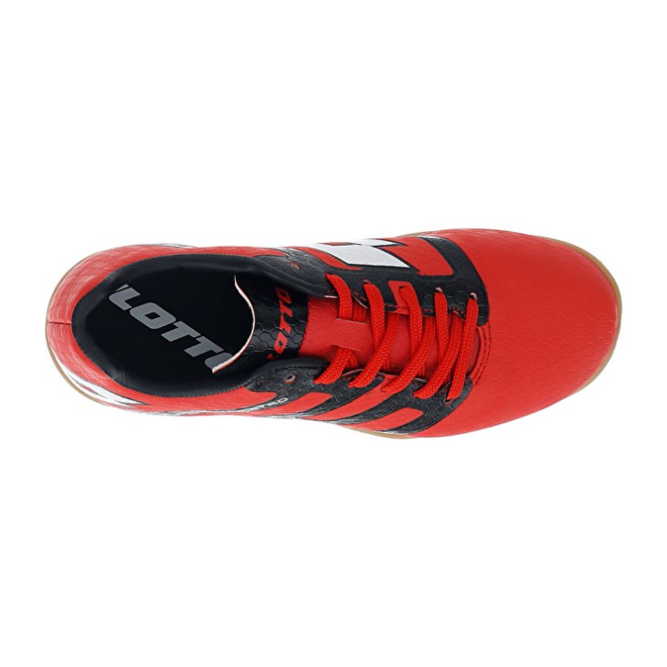 Zapatos De Fútbol Lotto Maestro 700 IV ID JR Niños Rojas Negras | AK030133C4