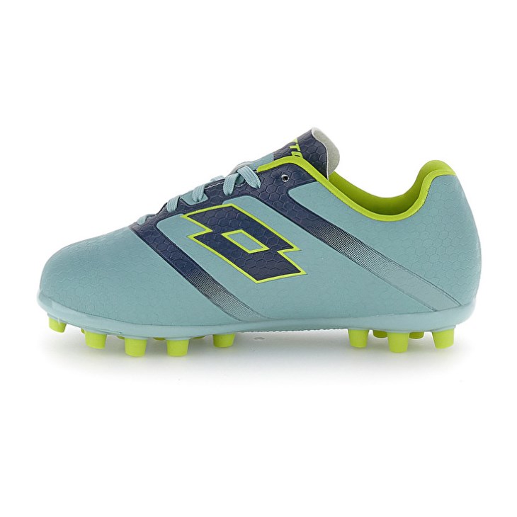 Zapatos De Fútbol Lotto Maestro 700 V AGM JR Niños Verde Azules | SF022702F7