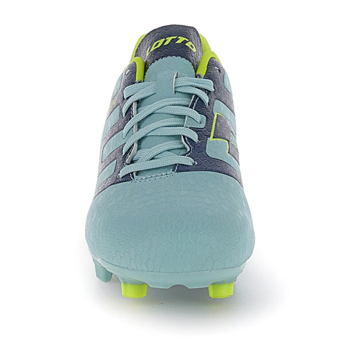 Zapatos De Fútbol Lotto Maestro 700 V FG JR Niños Verde Azules | LR004530X6