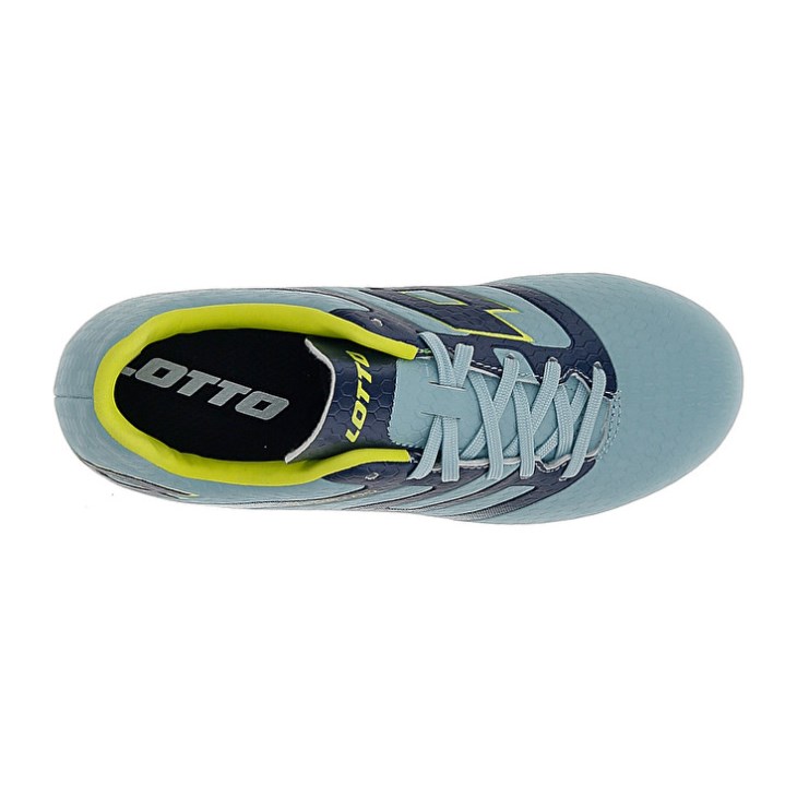 Zapatos De Fútbol Lotto Maestro 700 V FG JR Niños Verde Azules | LR004530X6