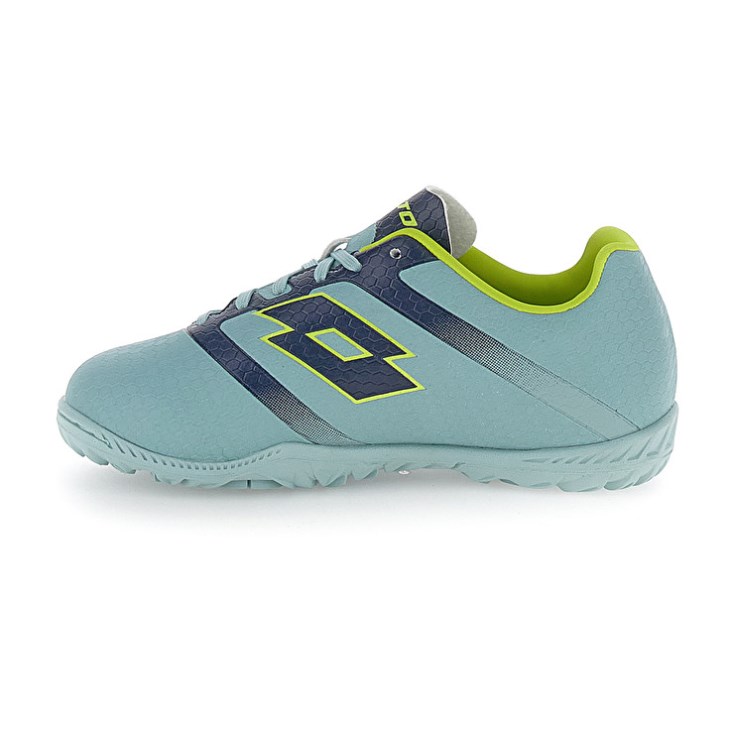 Zapatos De Fútbol Lotto Maestro 700 V TF JR Niños Verde Azules | KM471647I0