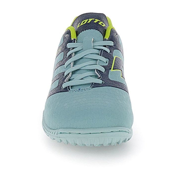 Zapatos De Fútbol Lotto Maestro 700 V TF JR Niños Verde Azules | KM471647I0
