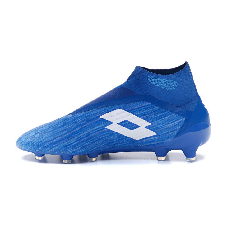 Zapatos De Fútbol Lotto Solista 100 III Gravity FG Hombre Azules Blancas Azules | UL984698B7