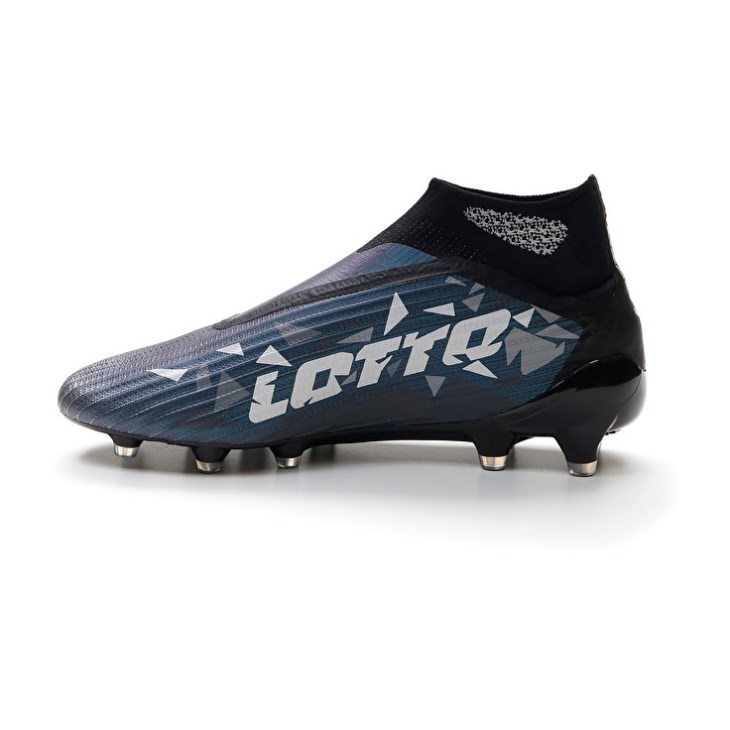 Zapatos De Fútbol Lotto Solista 100 IV Gravity FG Hombre Negras Gris Oscuro Gris | JO382208V3