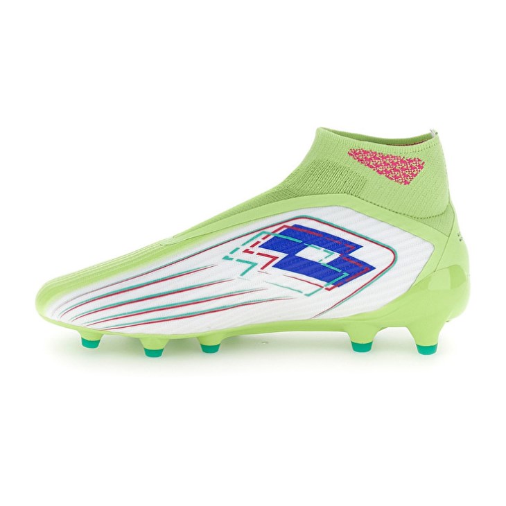 Zapatos De Fútbol Lotto Solista 100 VIII Gravity FG Hombre Verde Blancas | KC330003F1