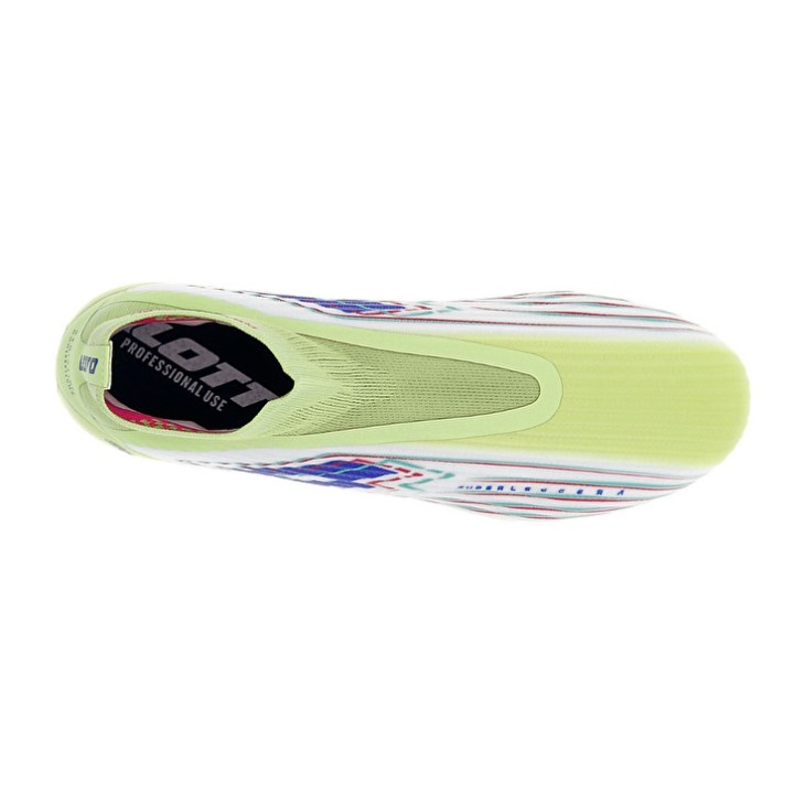 Zapatos De Fútbol Lotto Solista 100 VIII Gravity FG Hombre Verde Blancas | KC330003F1