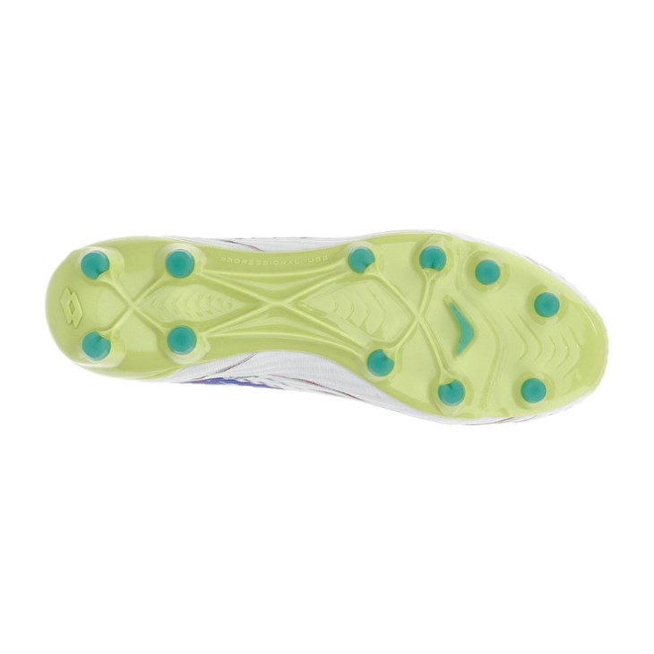 Zapatos De Fútbol Lotto Solista 100 VIII Gravity FG Hombre Verde Blancas | KC330003F1