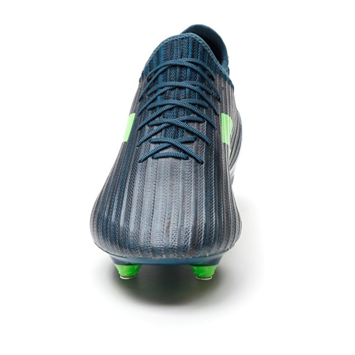 Zapatos De Fútbol Lotto Solista 200 III SG 6 Hombre Azul Marino Azules Verde | KS712051N2