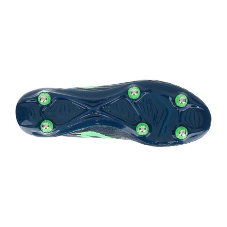 Zapatos De Fútbol Lotto Solista 200 III SG 6 Hombre Azul Marino Azules Verde | KS712051N2