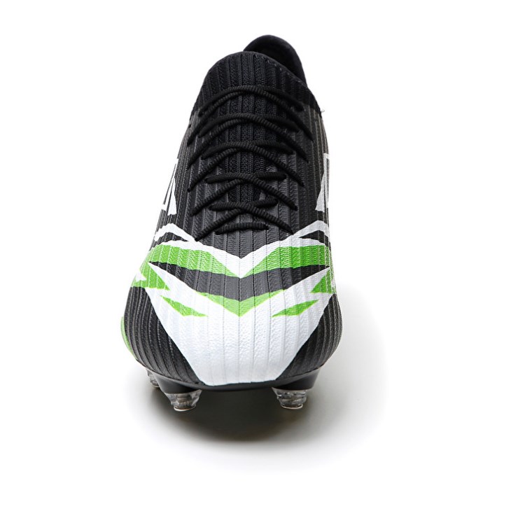 Zapatos De Fútbol Lotto Solista 200 VI SGX Hombre Negras Blancas Verde | XO810901B6