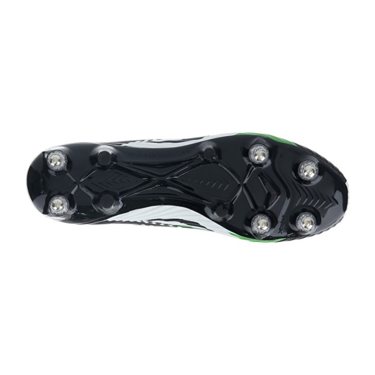 Zapatos De Fútbol Lotto Solista 200 VI SGX Hombre Negras Blancas Verde | XO810901B6
