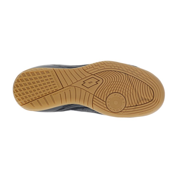 Zapatos De Fútbol Lotto Solista 700 III ID JR Niños Negras Blancas Gris | DK670757Y3