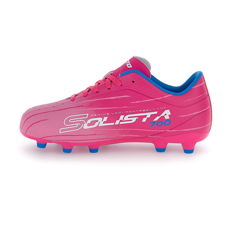 Zapatos De Fútbol Lotto Solista 700 Ix FG JR Niños Rosas | JV060786F6