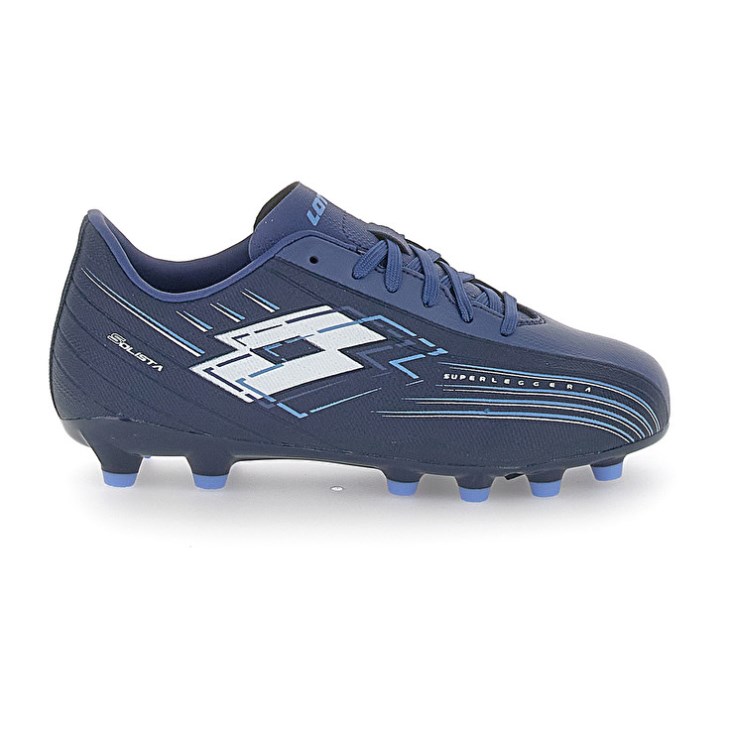Zapatos De Fútbol Lotto Solista 700 VIII FG JR Niños Moradas | UM823662D9